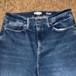 Good American Indigo Straight Jeans